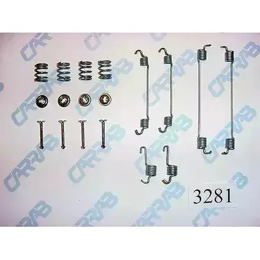 Ремкомплект колодок CARRAB BRAKE PARTS K3H UL 2KYN7 3281 1420434593 изображение 0