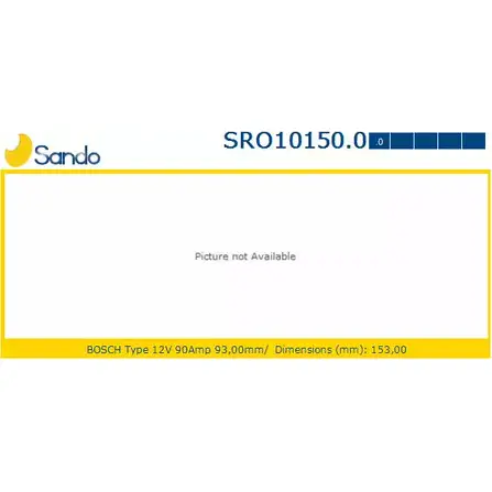 Ротор, генератор SANDO 1420435740 WHQKBK SRO10150.0 I 06J91 изображение 0