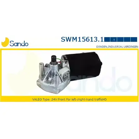 Мотор стеклоочистителя SANDO BB0IF 7 SWM15613.1 S37EYU 1420436506