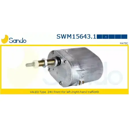 Мотор стеклоочистителя SANDO TEXYL13 1420436508 SWM15643.1 9WD LD
