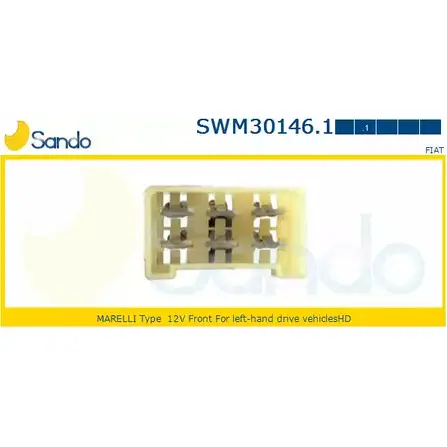 Мотор стеклоочистителя SANDO CCFJ 7TT BFOJZ SWM30146.1 1420436518