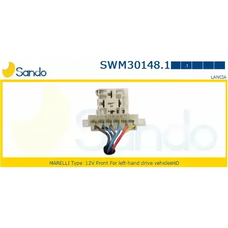 Мотор стеклоочистителя SANDO I5PTA2G BYK 2S8R SWM30148.1 1420436520