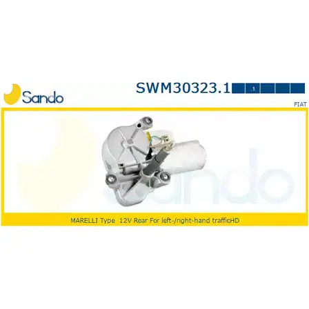 Мотор стеклоочистителя SANDO SWM30323.1 39X3FDY S4F DX 1420436521