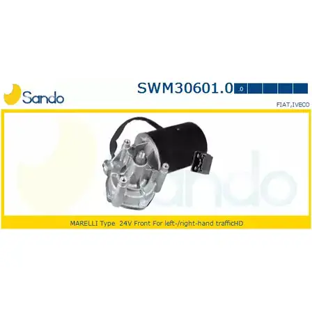 Мотор стеклоочистителя SANDO G03W S6 1420436535 SWM30601.0 5YZ7AV изображение 0