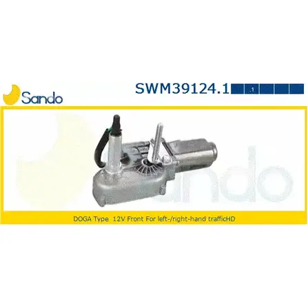 Мотор стеклоочистителя SANDO Y28E6 SWM39124.1 Y3WI T 1420436539