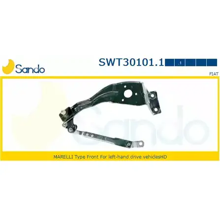 Трапеция стеклоочистителя, тяги SANDO 7L EPE 3I5NE5H 1420436545 SWT30101.1