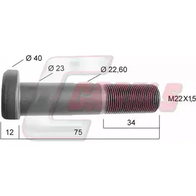 Болт колеса CASALS ZPR 5KC4 1420439283 21140 FDWO7Q5
