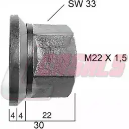 Болт колеса CASALS 1420439311 HOQZ5 HU PB38J 21261