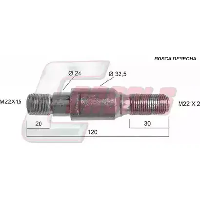 Болт колеса CASALS DEQP02D 21332 03HM9 82 1420439332