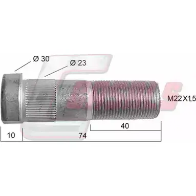Болт колеса CASALS N6OZW10 MFZ W1Y 21404 1420439393
