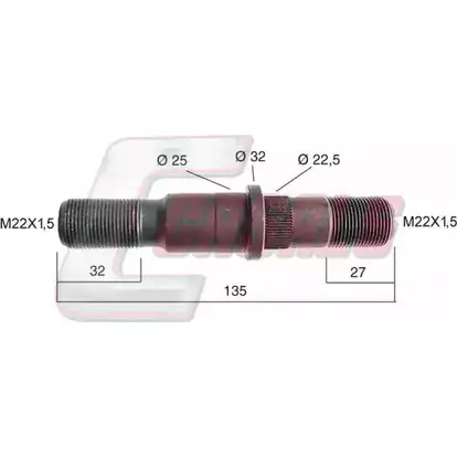 Болт колеса CASALS 1420439428 TQ ZA1 21478 9X1A3