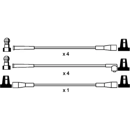 Высоковольтные провода зажигания WAI 1420441002 6K RAY9 ISL017 QGOF6 изображение 0