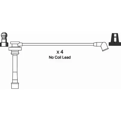 Высоковольтные провода зажигания WAI 1420441344 9ZPY23Z ISL426 C EHMJR изображение 0