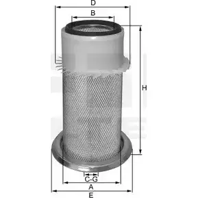 Воздушный фильтр FIL FILTER 0E6JN UHUG6 R 1420451747 HP 4506 K