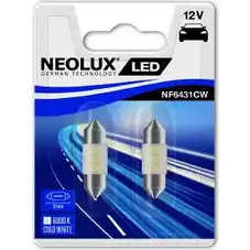 Лампа светодиодная C5W 0.5 Вт 12 В 6000K NEOLUX 4052899477278 1420452104 NF6431CW02B RUZS C0