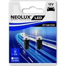 Лампа светодиодная W5W 0.5 Вт 12 В 6000K NEOLUX 1420452114 MIEAO E 4052899477216 NT1061CW02B