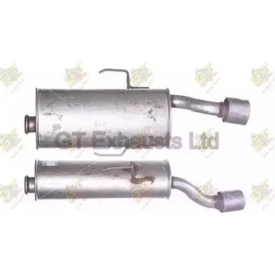 Задний глушитель GT EXHAUSTS WBUD Y GCN492 1420465934 2D32S7S изображение 0