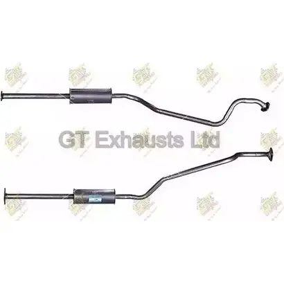 Резонатор GT EXHAUSTS MI71VE 1420466202 SGE7T G0 GDN611