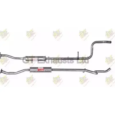 Резонатор GT EXHAUSTS FCJI9 DY GPG806 X0S9JM 1420467749