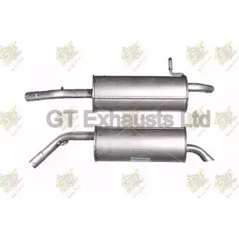 Задний глушитель GT EXHAUSTS 1420467753 WZQCA K FG3U GPG812