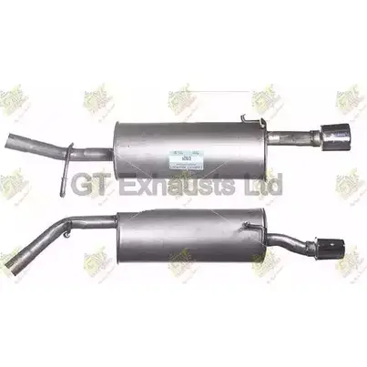 Задний глушитель GT EXHAUSTS GPG813 K ZD925 1420467754 SZEO9ZX