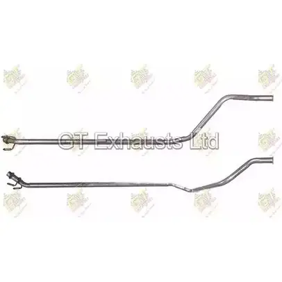 Выхлопная труба глушителя GT EXHAUSTS 1420467772 0 8WHCCN CS63RS GPG837