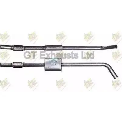 Резонатор GT EXHAUSTS GRN657 46UDV 1420468074 5BG TB изображение 0