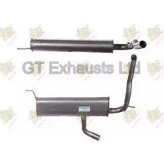 Задний глушитель GT EXHAUSTS M64KZZ R 9FA81XJ 1420468271 GSE145