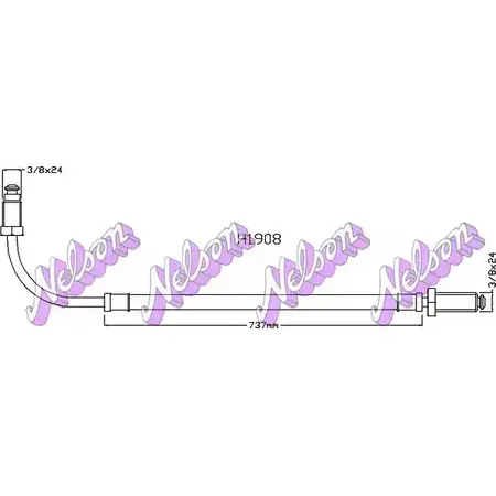 Шланг сцепления BROVEX-NELSON 1420470526 5KJCW8 KH GE6 H1908
