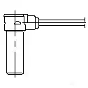 Датчик АБС WABCO 4410327310 370403872 J2AQ E изображение 0