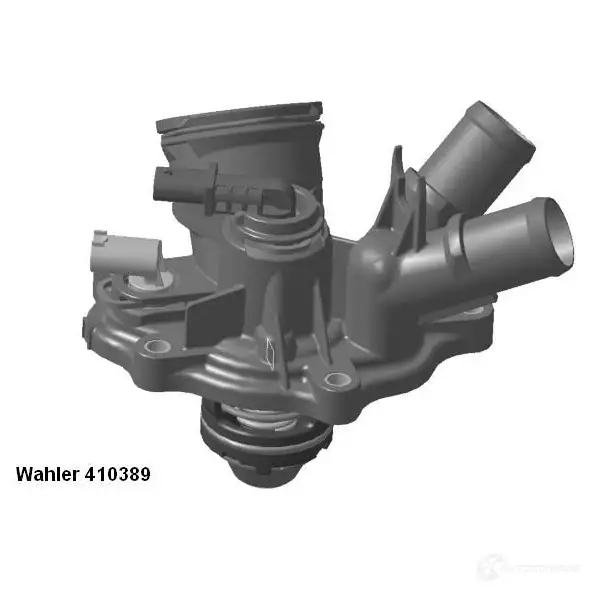 Термостат WAHLER 865306 410389.103D 4029783011597 SS7 2Z - Изображение 1