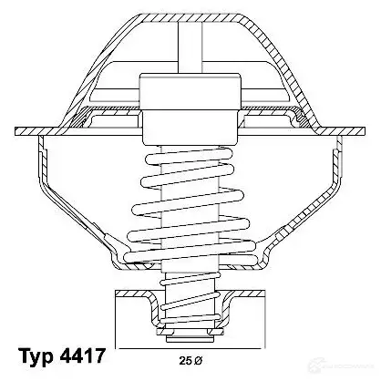 Термостат WAHLER 865300 R989 3 410289.81D 4029783010903 - Изображение 1