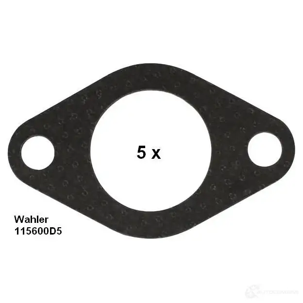 Прокладка трубки клапана EGR WAHLER 4029783010675 ZR XFT 865006 115600D5 изображение 5