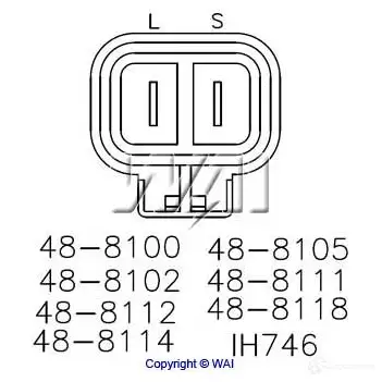 Стартер WAI 6767n GMO3 ES5 1411334058 - Изображение 1