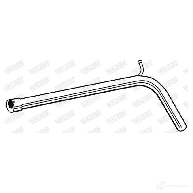 Выхлопная труба глушителя WALKER 122699 07004 AUEZ PR7 3277490070043 - Изображение 1