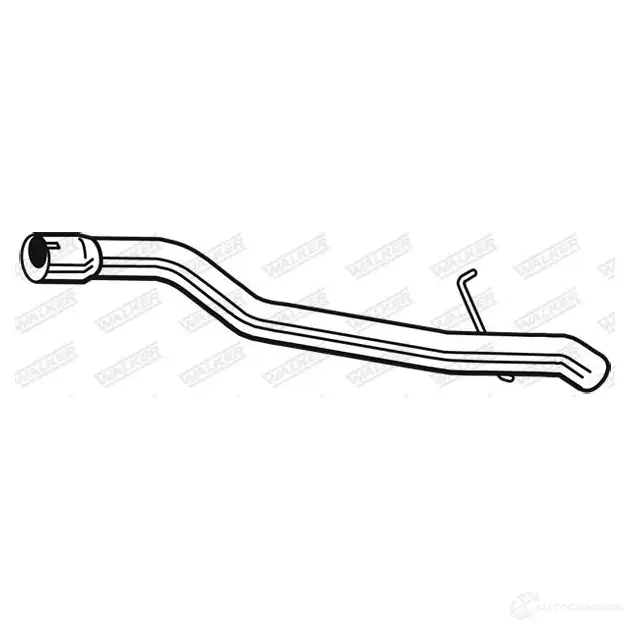 Выхлопная труба глушителя WALKER K91 XJ9 10360 123642 3277490103604 - Изображение 1
