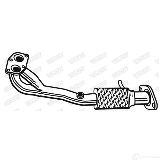 Выхлопная труба глушителя WALKER 122671 S4HYI9 I 06837 3277490068378 изображение 0
