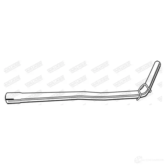 Выхлопная труба глушителя WALKER LZKLL 2B 128830 21856 3277490218568 изображение 0