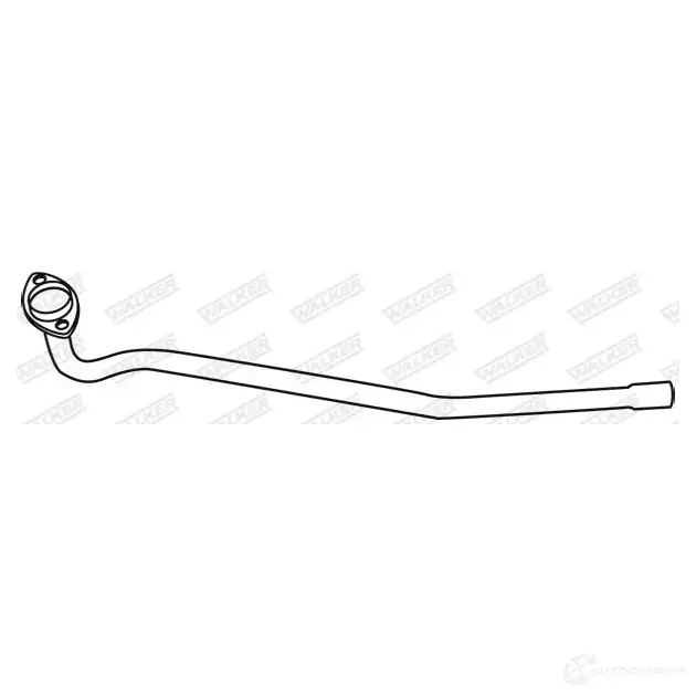 Выхлопная труба глушителя WALKER 126989 LVH MDS 18863 3277490188632 - Изображение 1