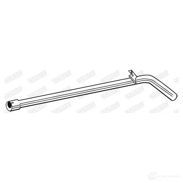 Выхлопная труба глушителя WALKER NL KW30R 3277490077905 122913 07790 изображение 0