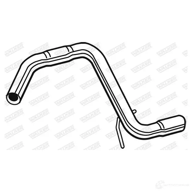 Выхлопная труба глушителя WALKER 3277490106605 123896 10660 M9 8XS - Изображение 1