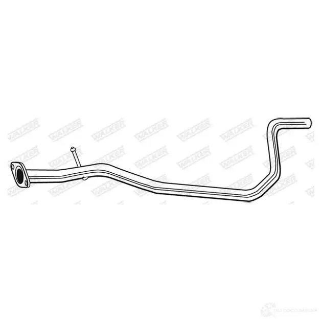 Выхлопная труба глушителя WALKER 08218 C4 T6J 123060 3277490082183 - Изображение 1