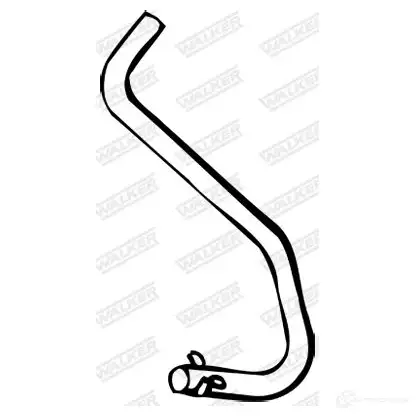 Выхлопная труба глушителя WALKER 12084 CDL DP 3277490120847 123955 изображение 0