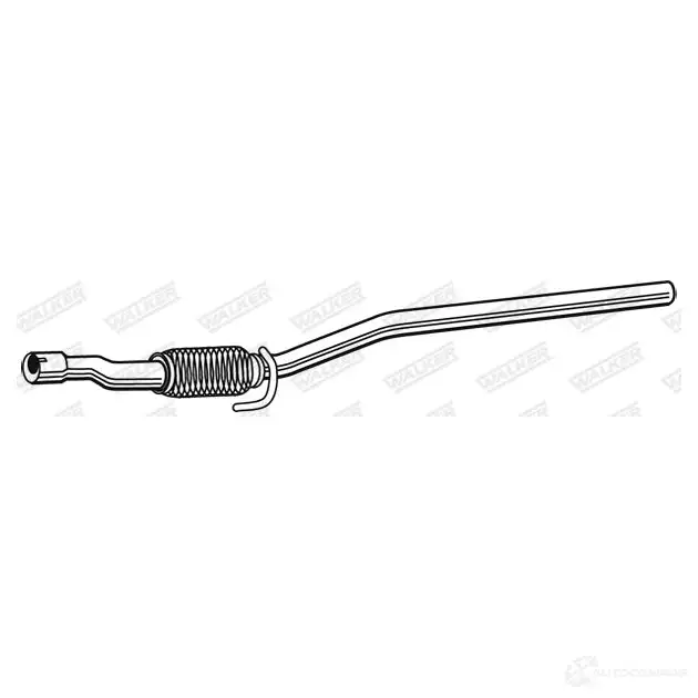 Выхлопная труба глушителя WALKER 3277490104649 10464 123717 XE2V FY - Изображение 1