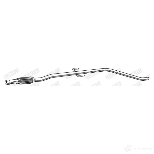 Выхлопная труба глушителя WALKER 10479 123732 UD1P G41 3277490104793 - Изображение 1