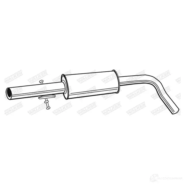 Резонатор WALKER 3277490218742 128845 JGW 3M 21874 изображение 0