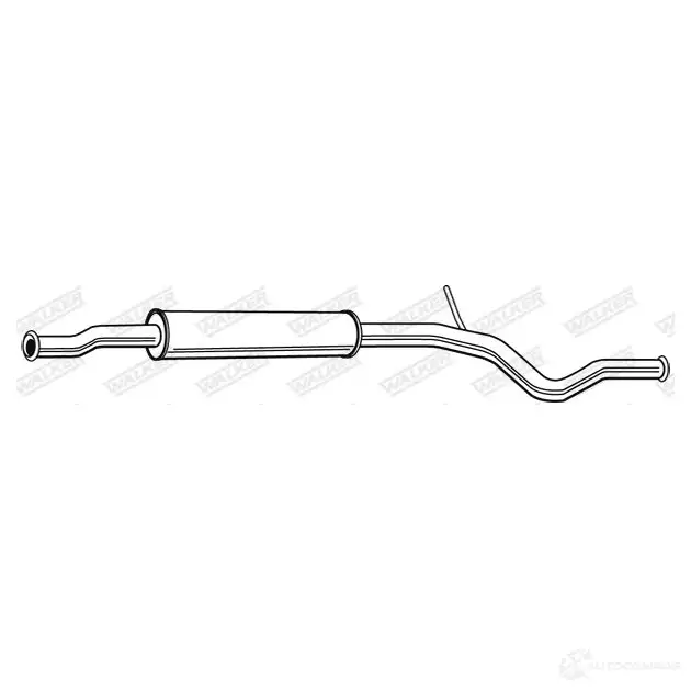 Резонатор WALKER 23386 130118 3277490233868 02H3W G изображение 1