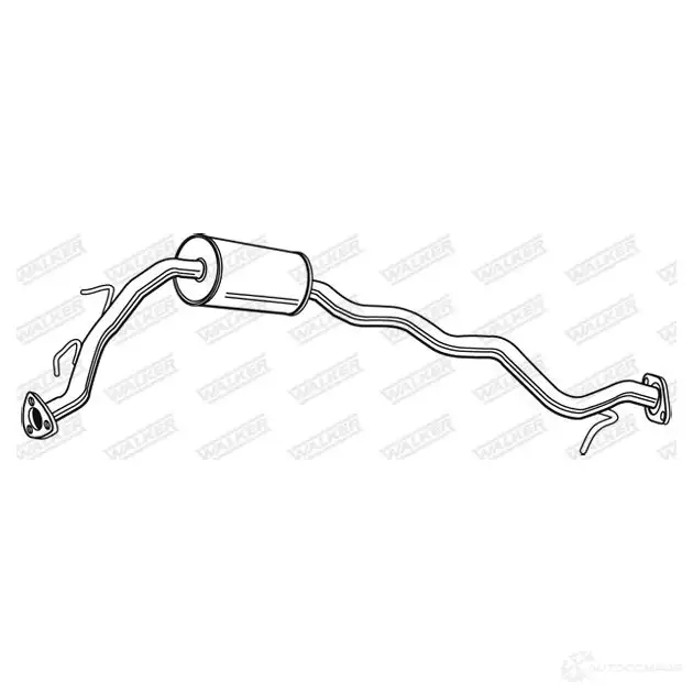 Резонатор WALKER 3277490229205 VKL 3Z 129714 22920 - Изображение 1