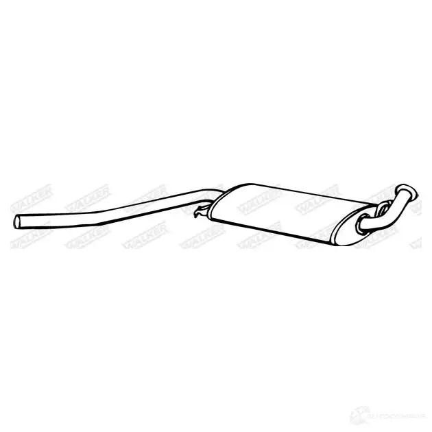 Резонатор WALKER TL EVPQ 122998 3277490080240 08024 изображение 0