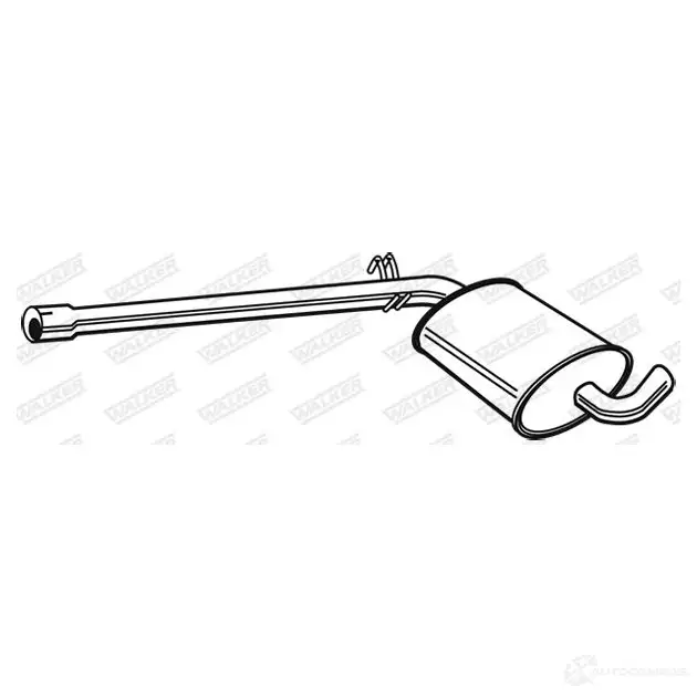 Резонатор WALKER 3277490707017 BP IUN 70701 131058 - Изображение 1